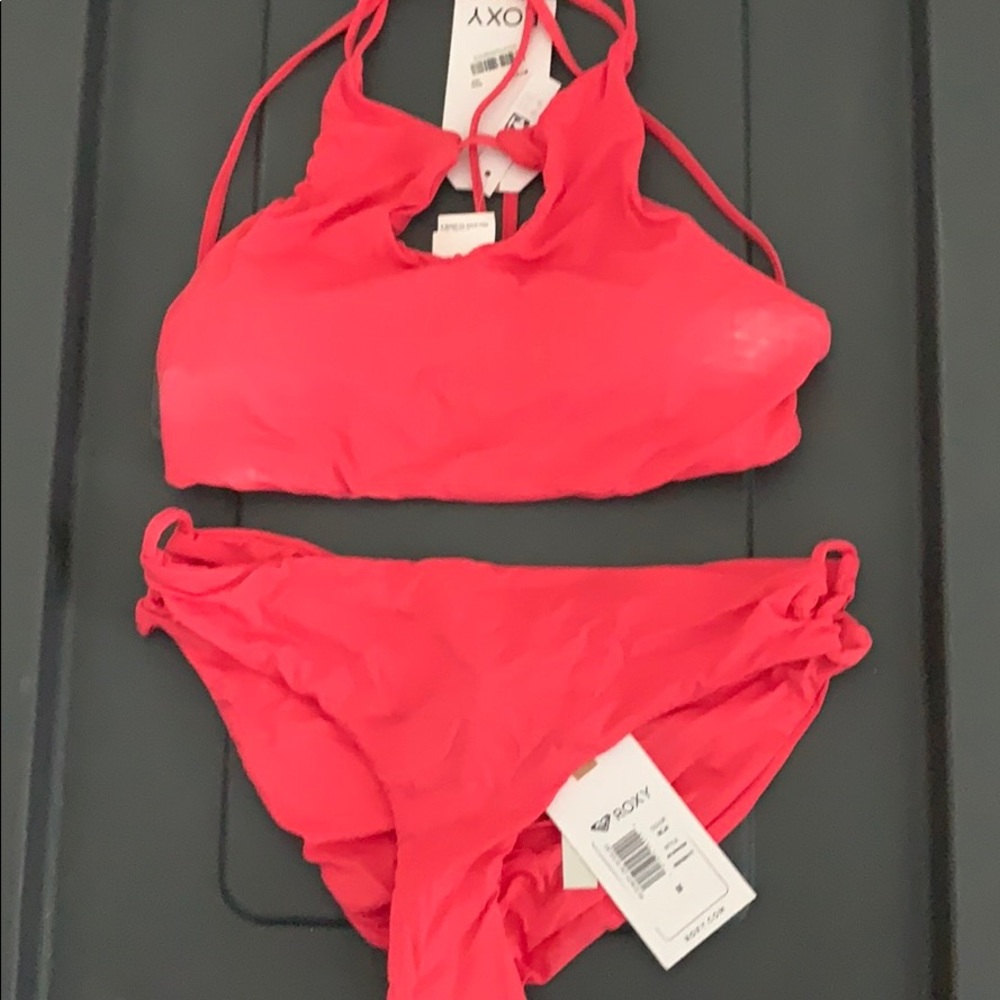 Roxy bikini top and bottom